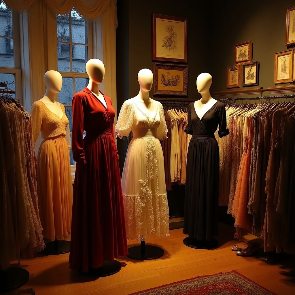 Boutique intérieur vintage