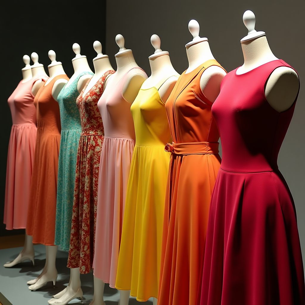 Collection de robes vintage